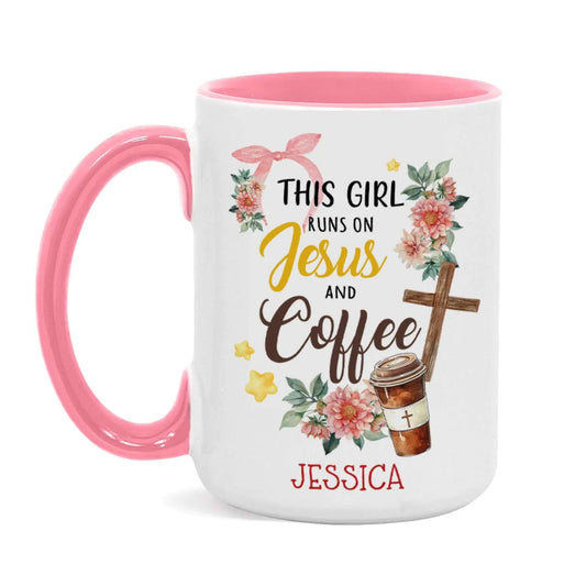 Jesus & Coffee Personalized Mug