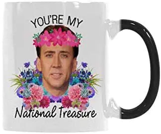 National Treasure Heat-Sensitive Mug
